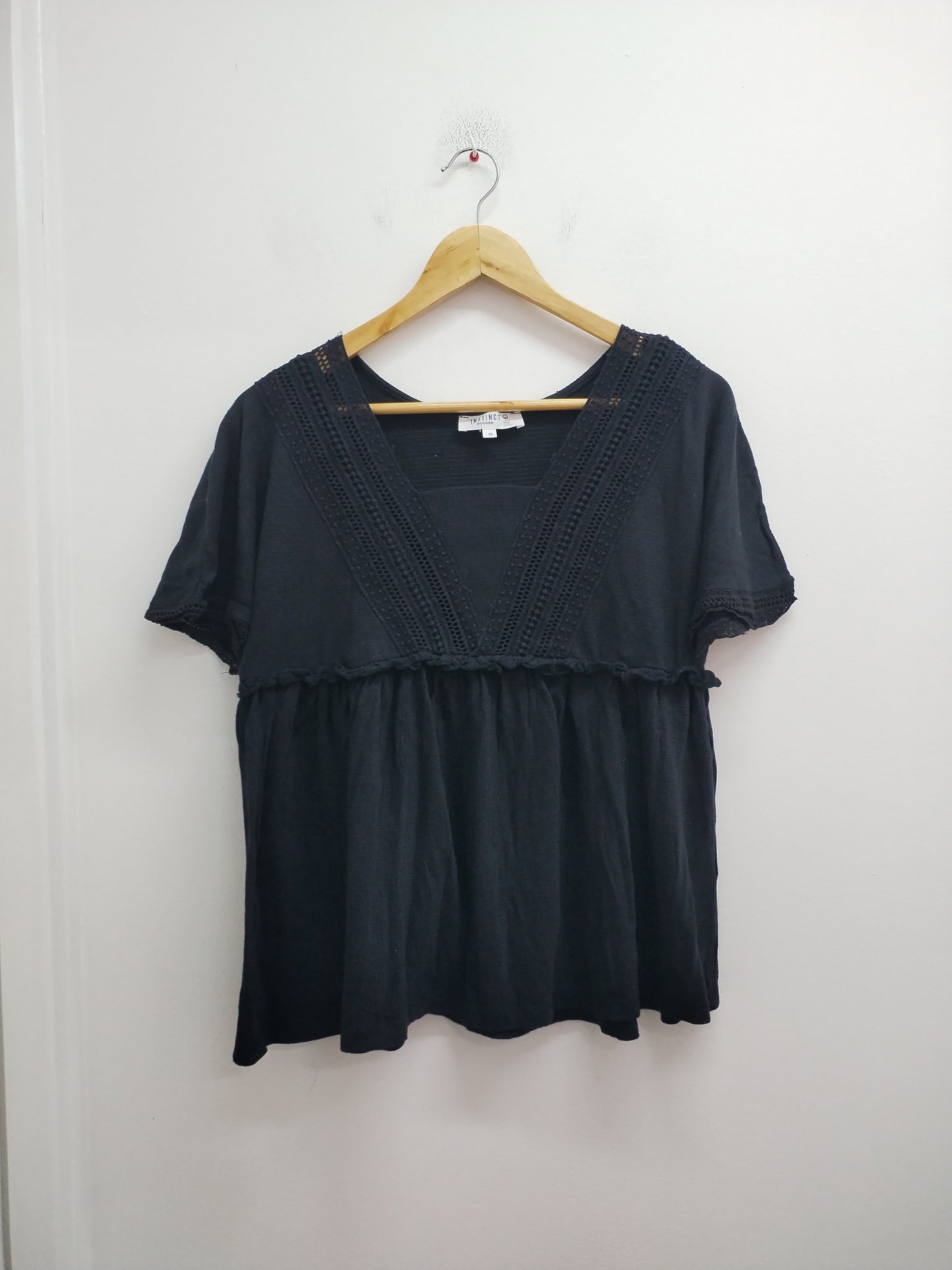 Tunique manches courtes Bonobo noire Taille XS