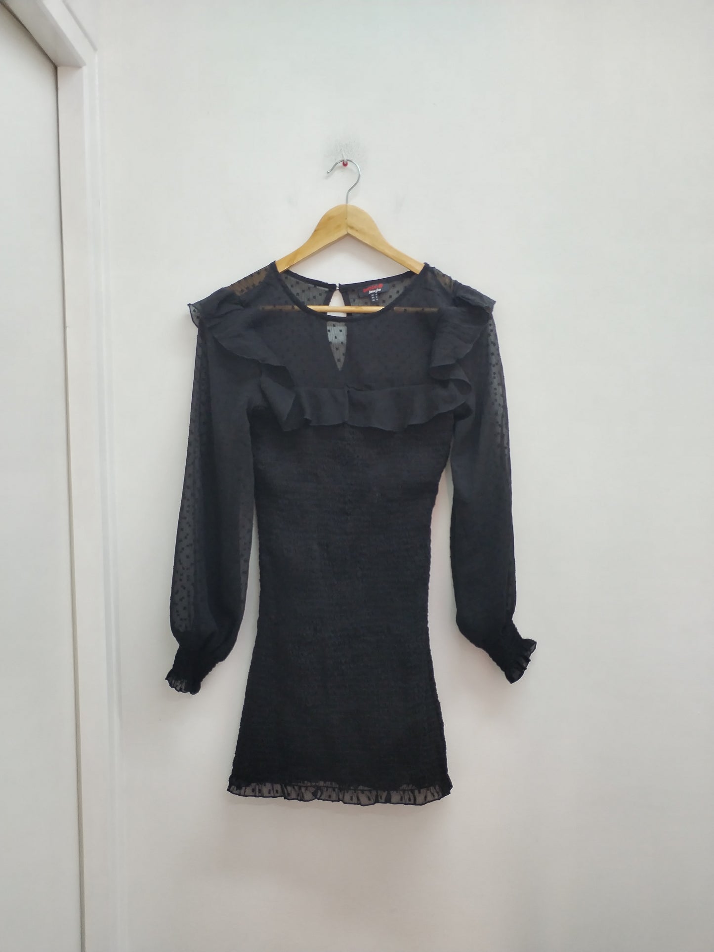 Robe manches longues Jennyfer noire Taille S