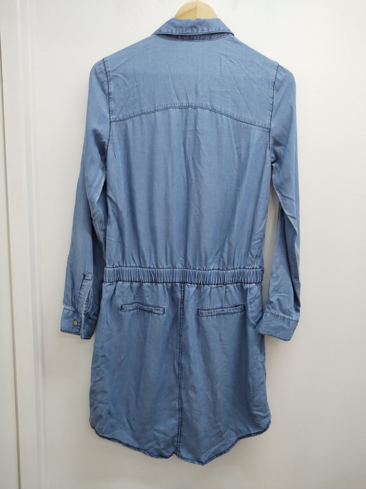 Robe chemise manches longues Gémo bleue jeans Taille 36