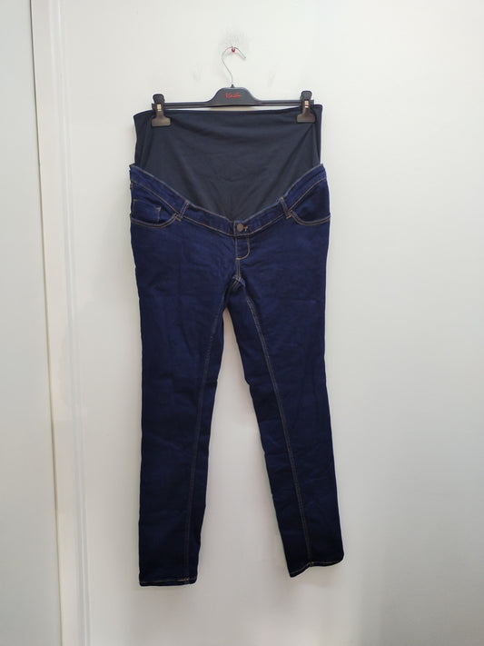 Jeans de grossesse Kiabi super skinny bleu foncé Taille 42