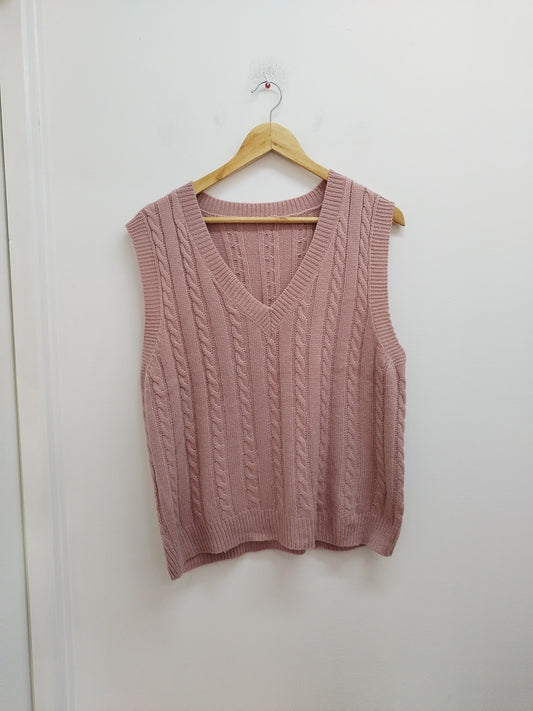 Pull sans manches Shein vieux rose Taille M