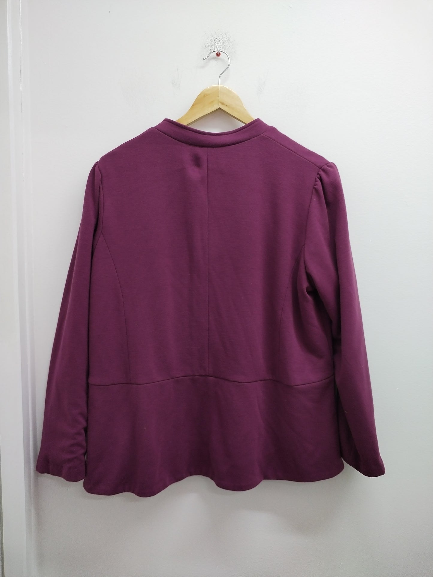 Veste mi saison prune Taille 48