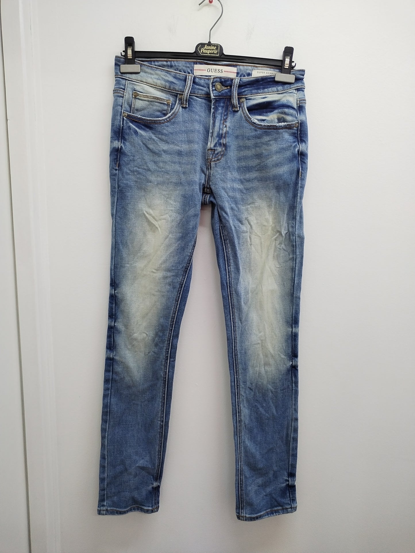 Jeans Guess bleu délavé Taille 38
