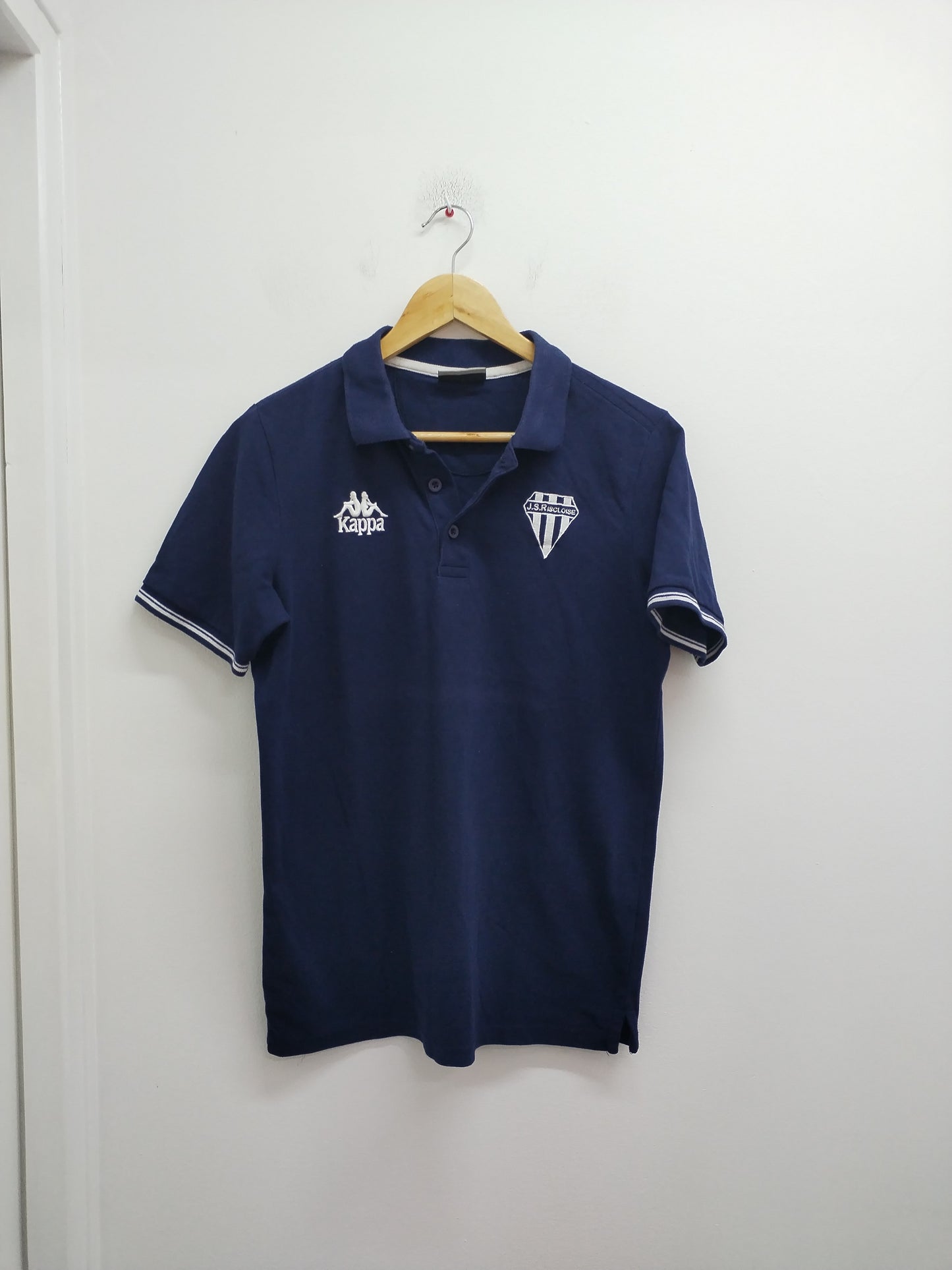 Polo Kappa bleu marine Taille S