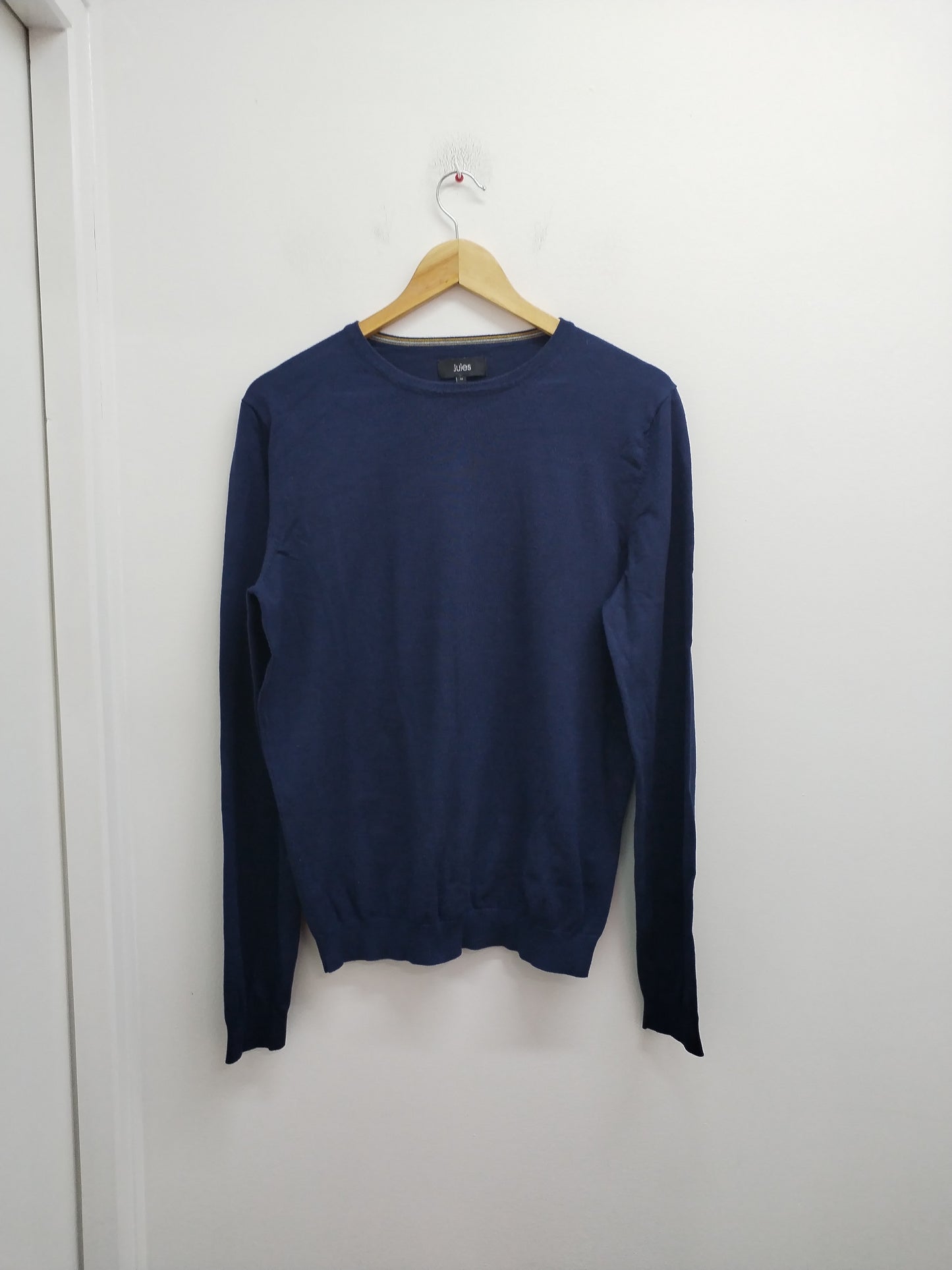 Pull fin Jules bleu marine Taille M