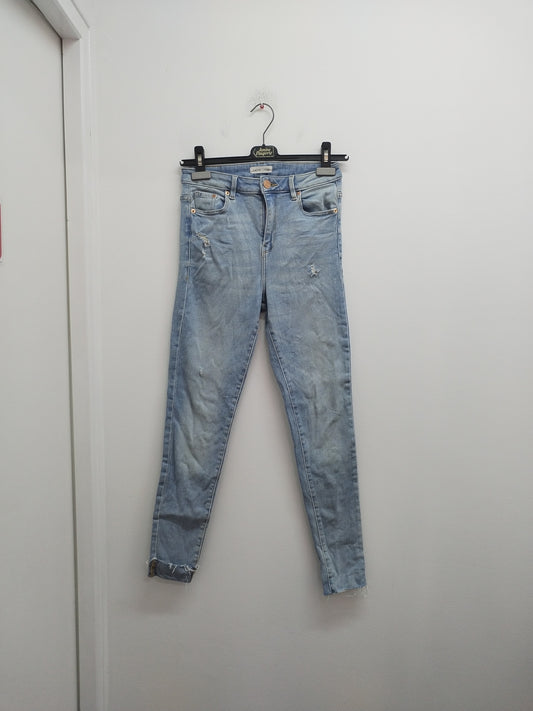 Jeans Cache-Cache bleu clair délavé Taille 36