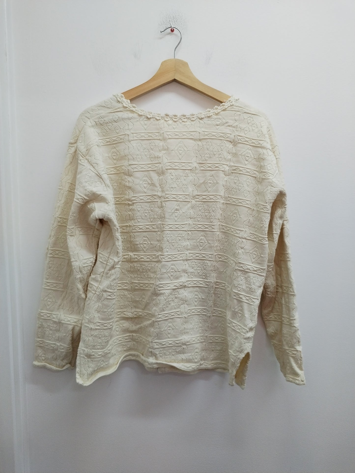 Gilet Cristina blanc cassé Taille XL