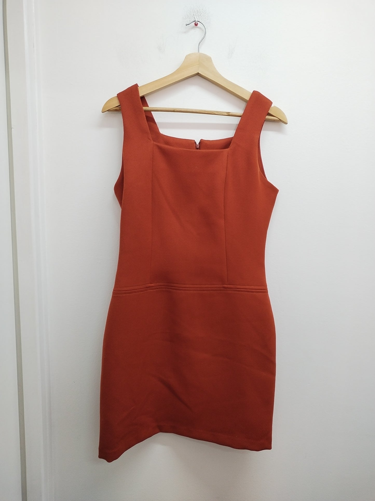 Robe à bretelles rouille Taille S