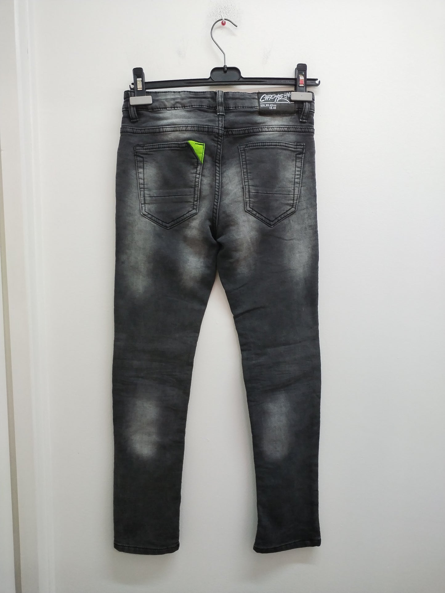 Jeans doublé Chapter Young gris délavé Taille 12/13 Ans