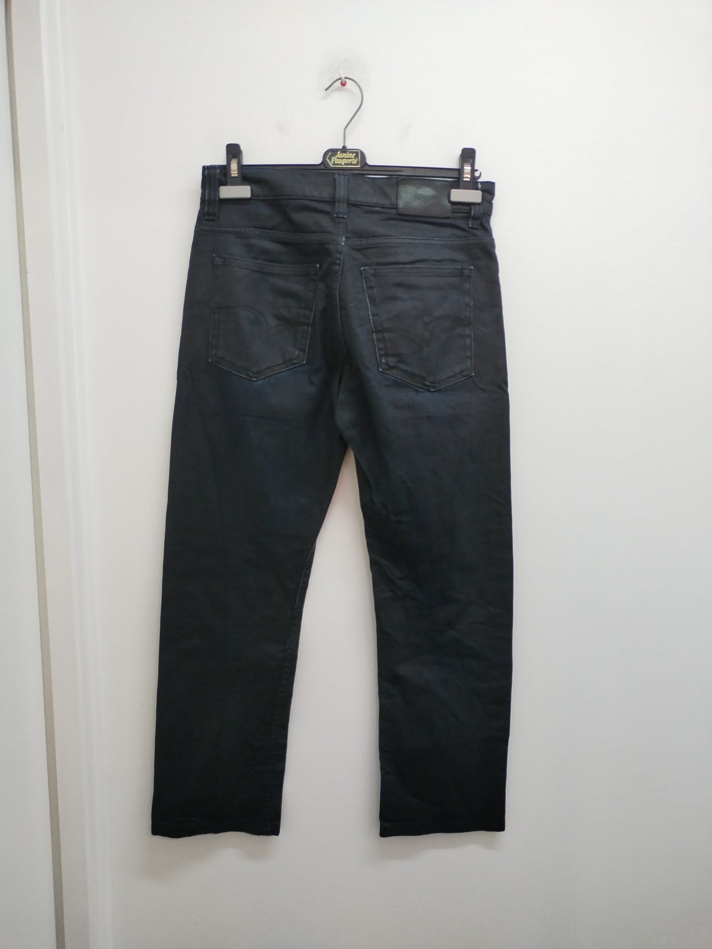 Jeans huilé Lee Cooper bleu foncé Taille 38