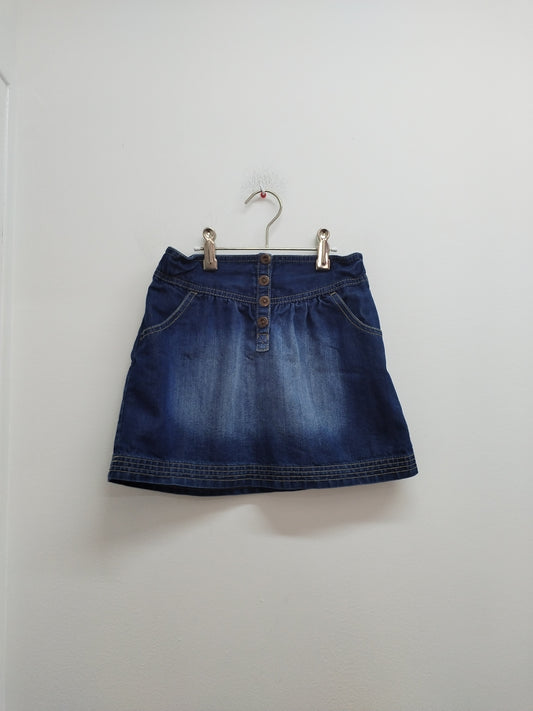 Jupe en jeans NKY bleue Taille 8 Ans