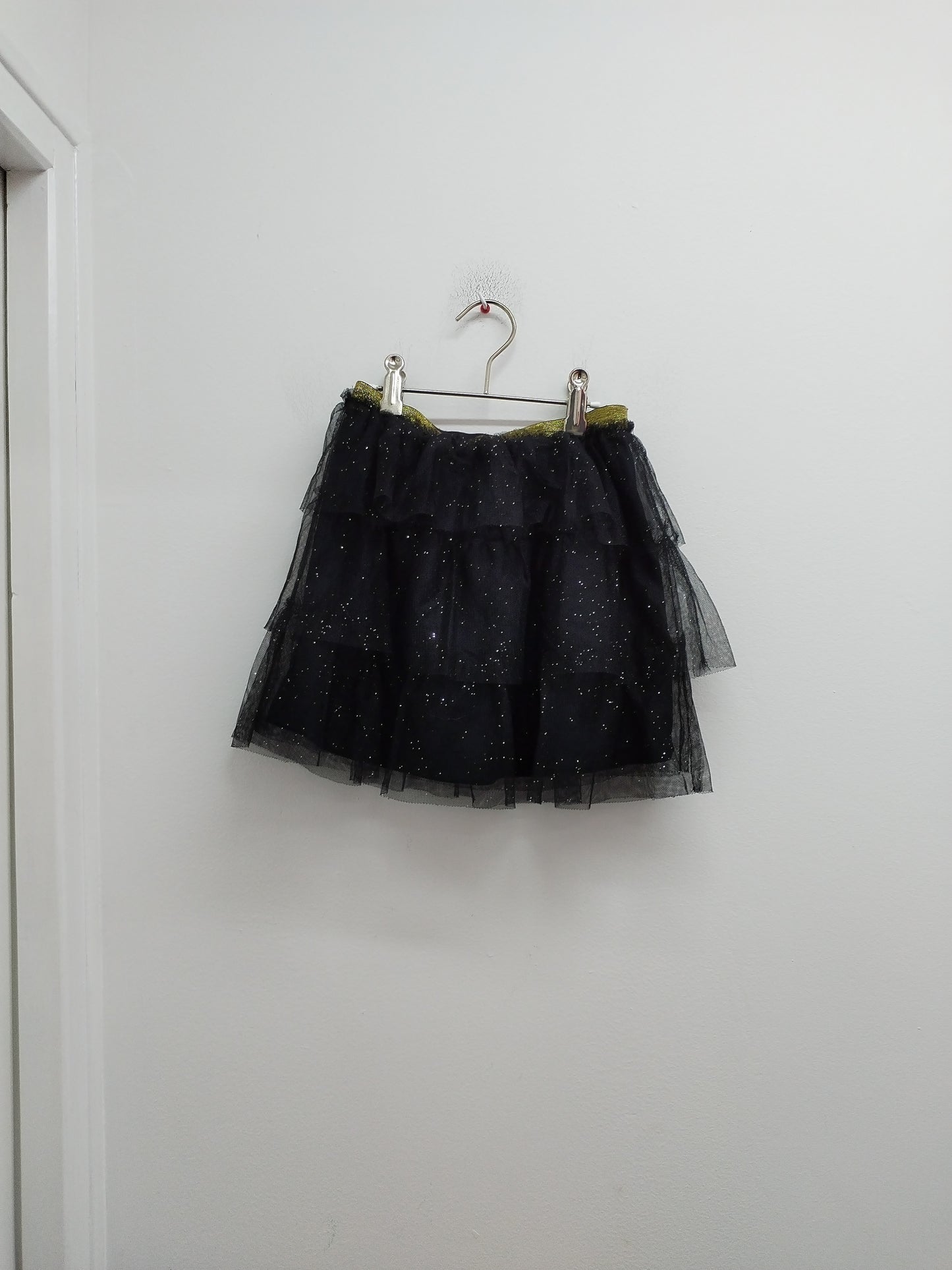 Jupe tutu Gémo noire à paillettes Taille 7 Ans