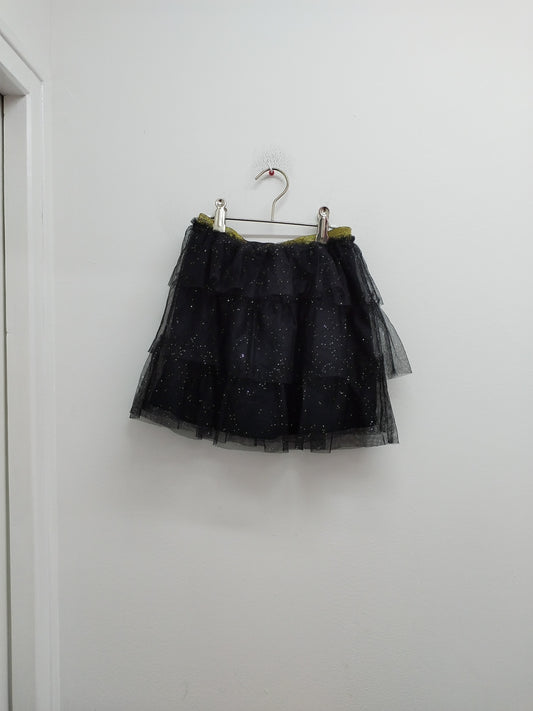 Jupe tutu Gémo noire à paillettes Taille 7 Ans