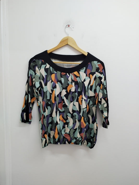 Tunique manches 3/4 imprimée Taille M