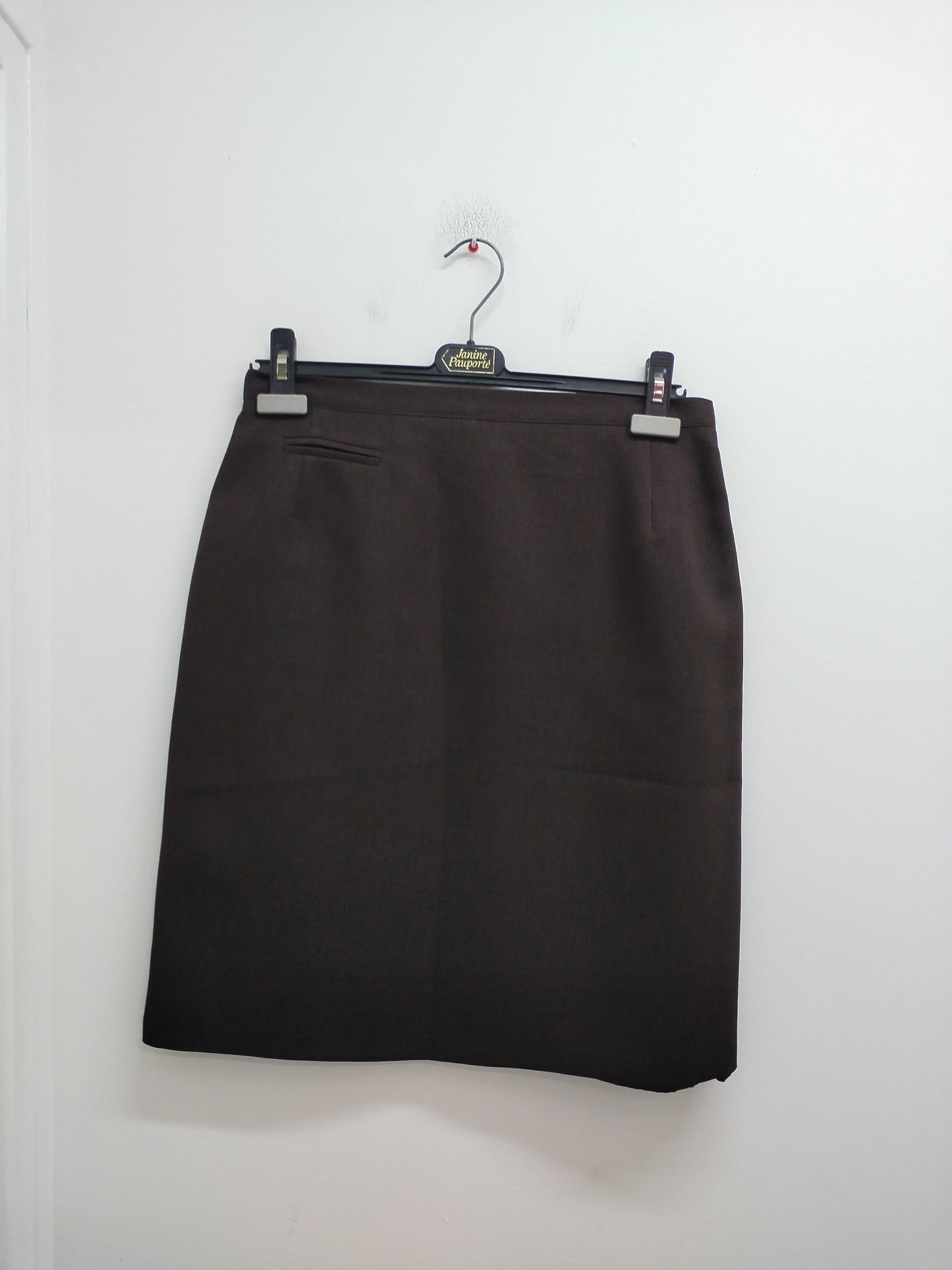 Jupe M&S Mode marron foncé Taille 40