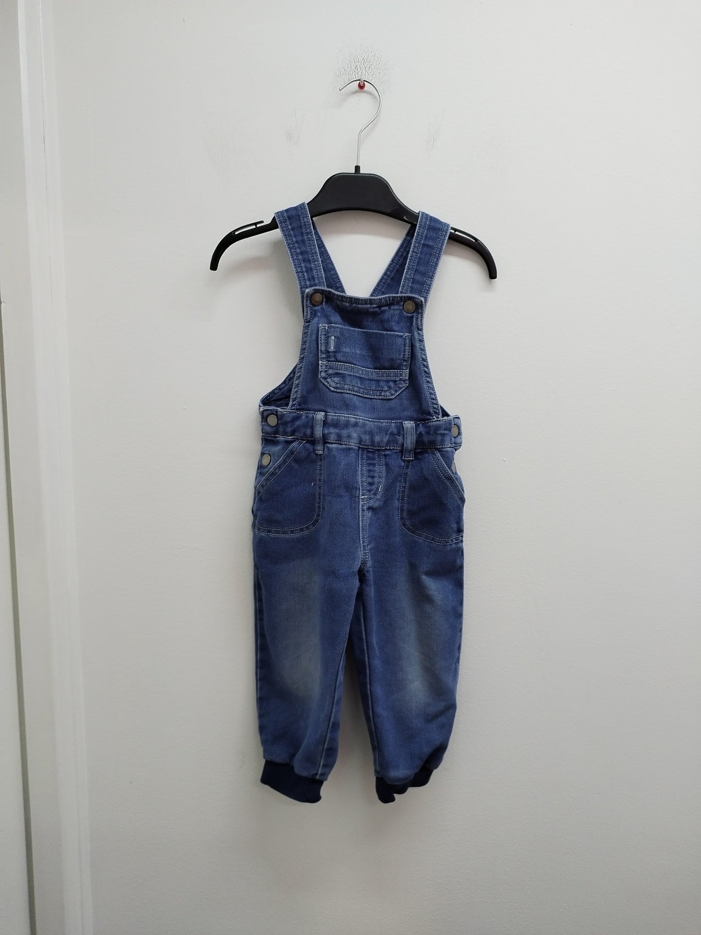 Salopette en jeans Lupilu bleue Taille 2 Ans