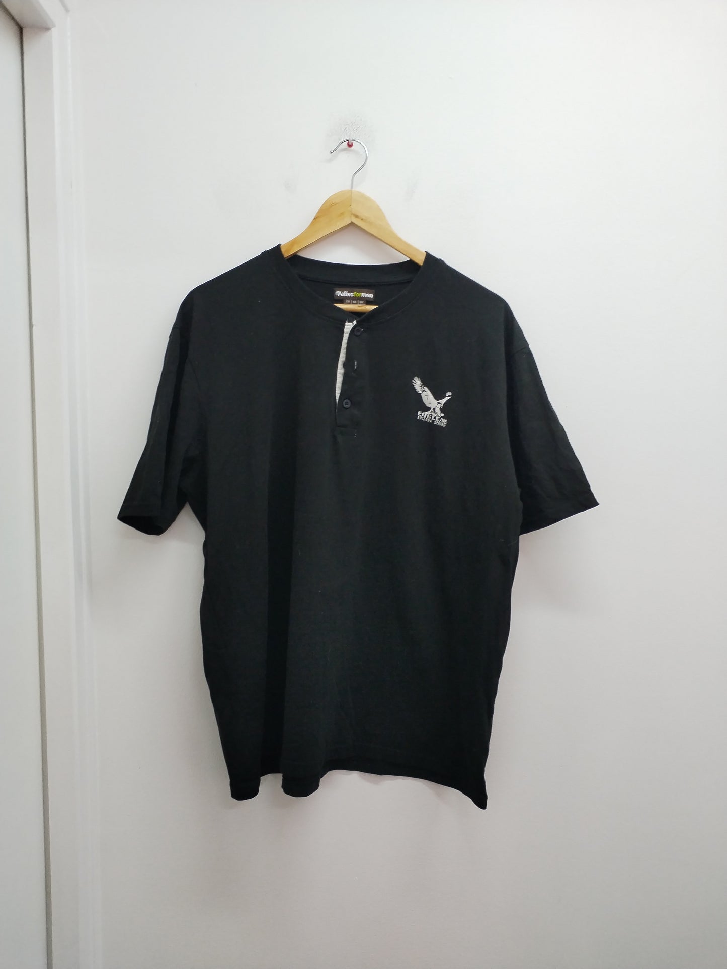 T-shirt Atlas For Men noir avec impression Taille 2XL