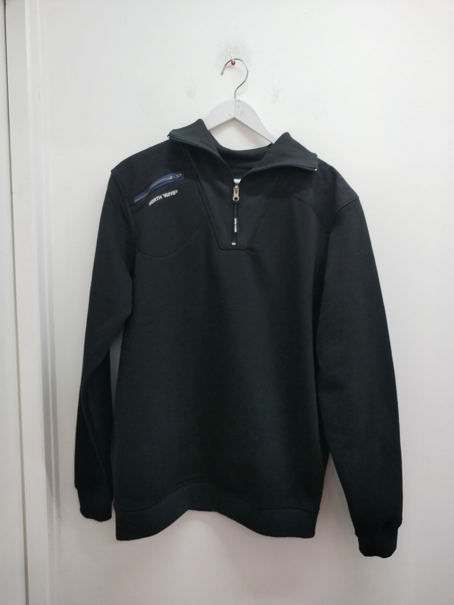 Sweat avec col zippé North Ways noir Taille L