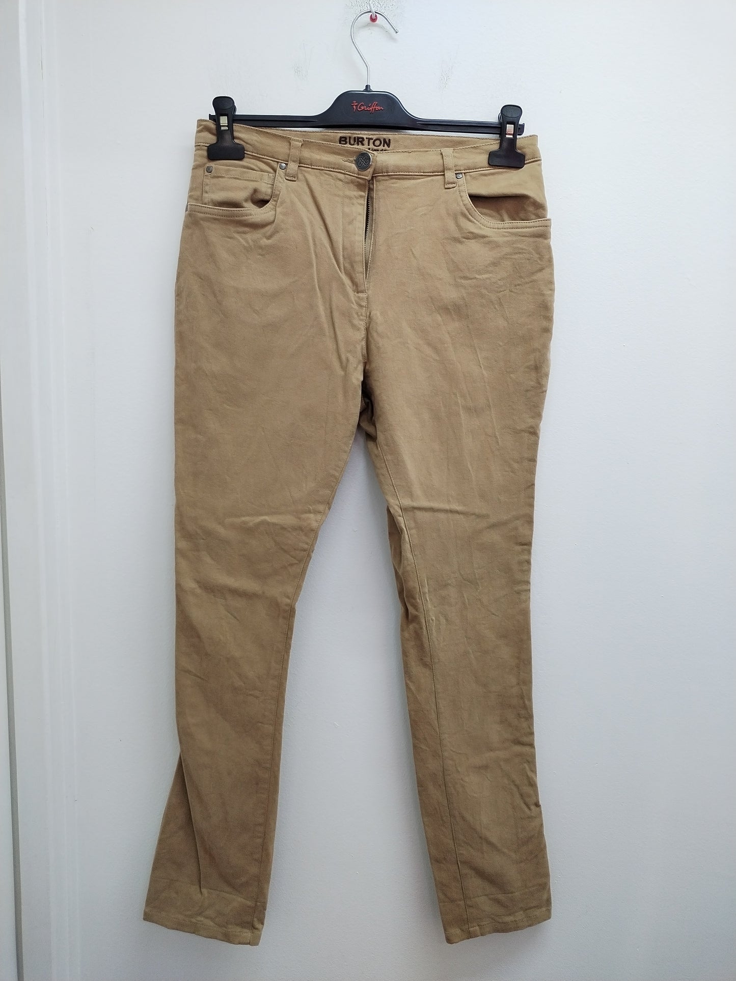Jeans Burton marron clair Taille 40