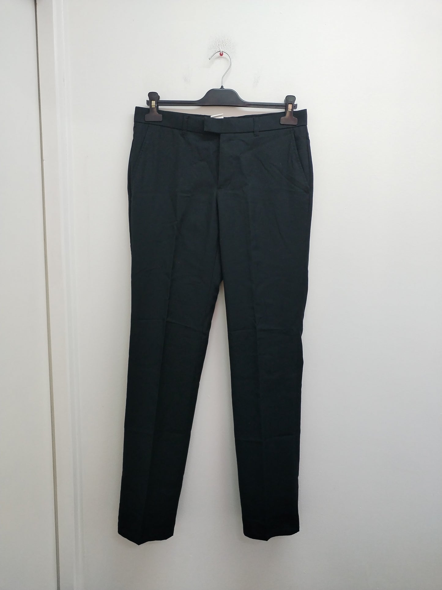 Pantalon de costume slim fit OWK noir Taille 38