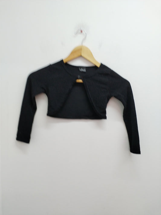 Gilet court Influx noir brillant Taille 6 Ans