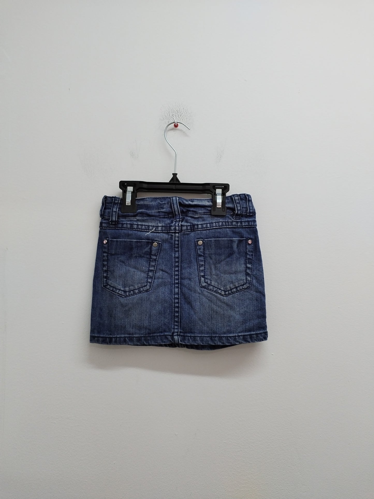 Jupe en jeans Vinyl Fraise bleue délavée Taille 6 Ans