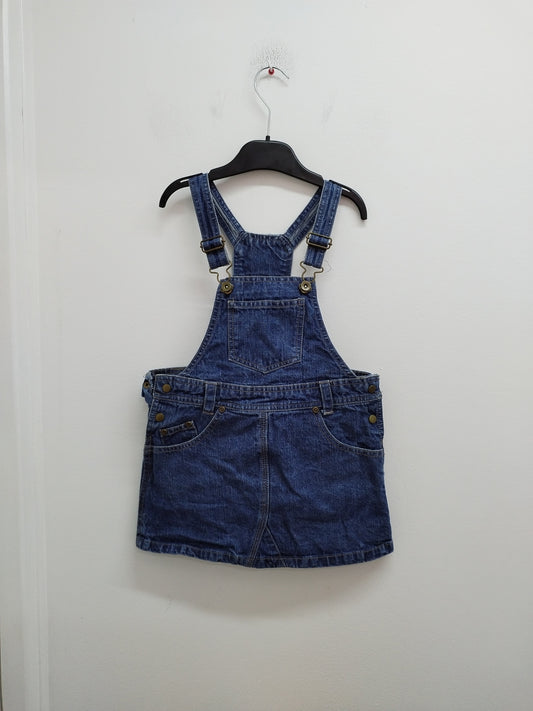 Robe à bretelles en jeans NKY bleue Taille 6 Ans