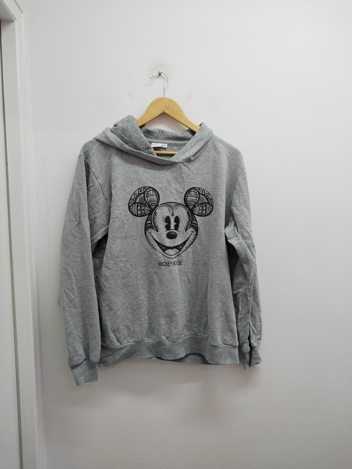 Sweat à capuche Disney gris avec impression Taille 46/48