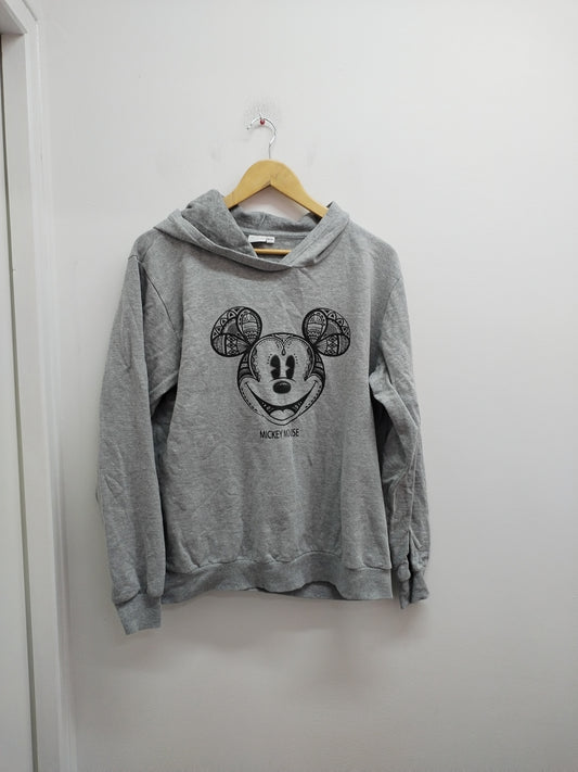 Sweat à capuche Disney gris avec impression Taille 46/48