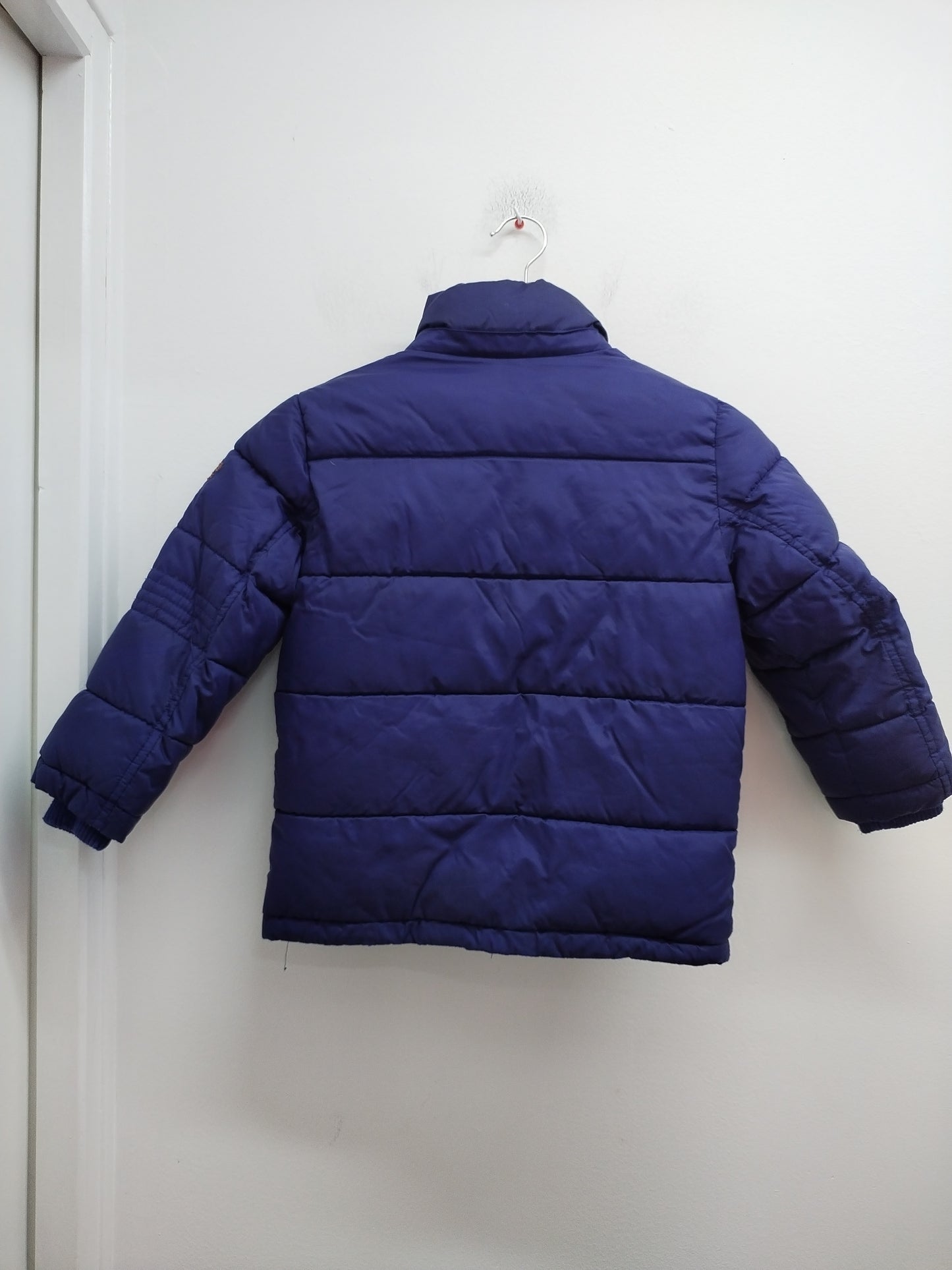 Manteau doublé DPAM bleu marine Taille 5 Ans
