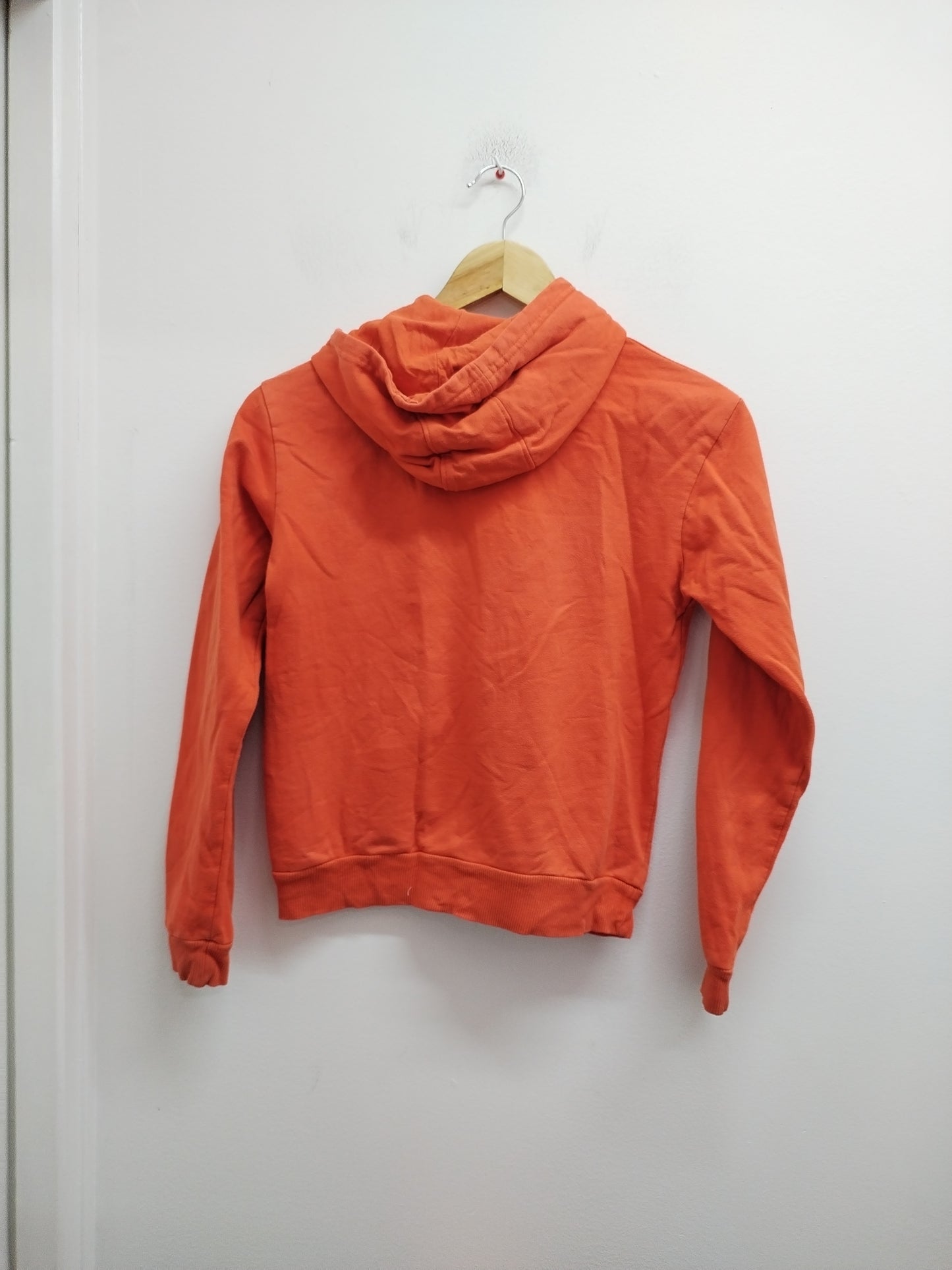 Sweat à capuche NPO Junior orange avec impression Taille 12 Ans