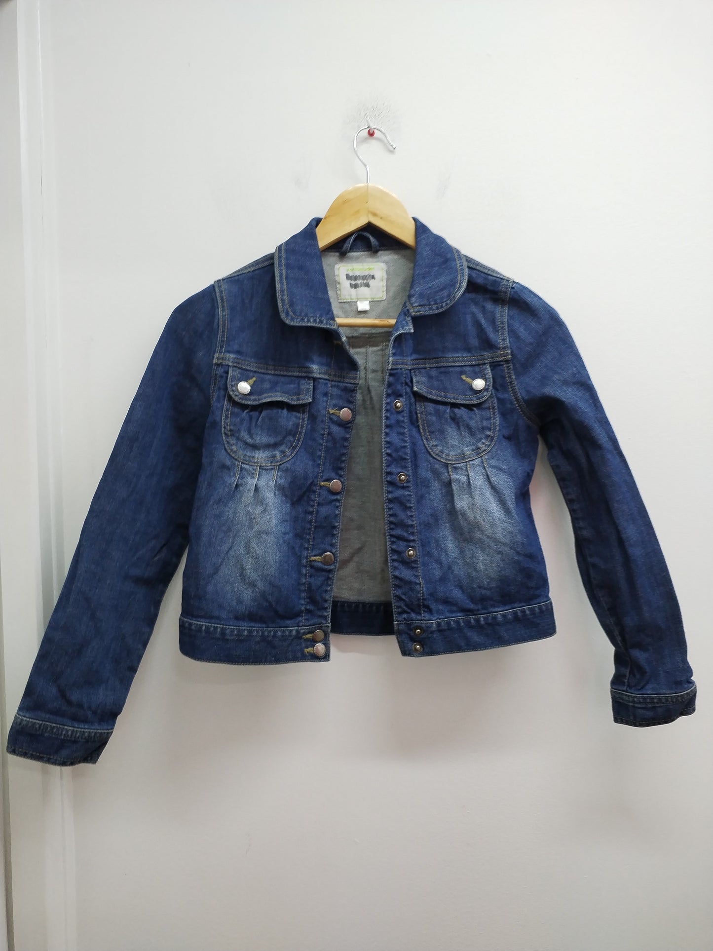 Veste en jeans Vertbaudet bleue Taille 12 Ans