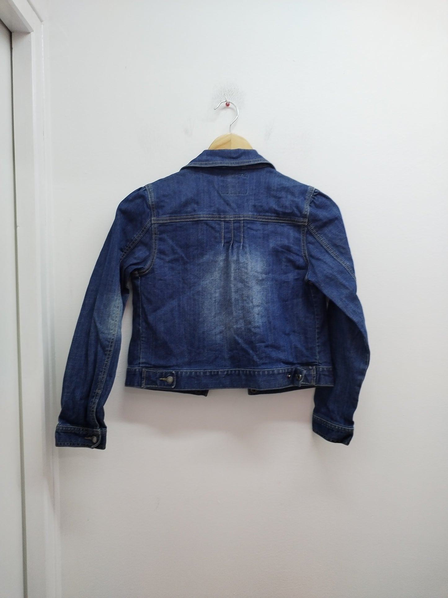 Veste en jeans Vertbaudet bleue Taille 12 Ans
