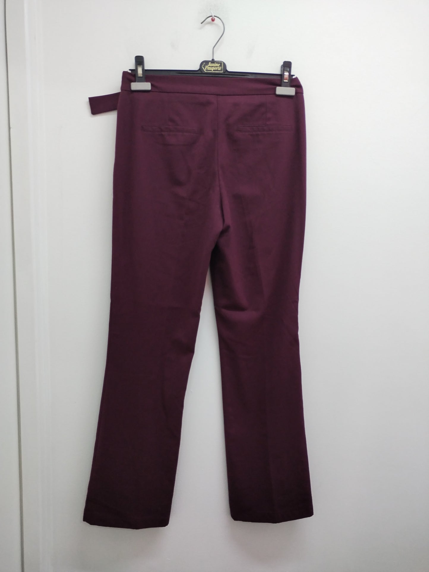 Pantalon Camaïeu bordeaux Taille 38