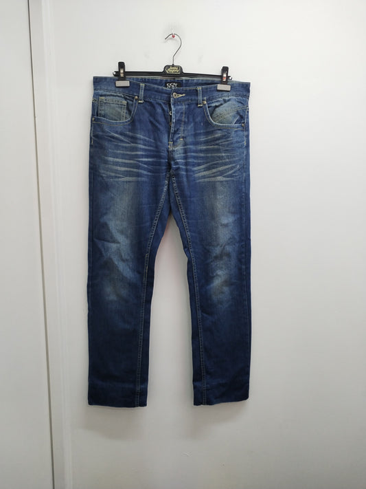 Jeans CCNT bleu délavé Taille 46