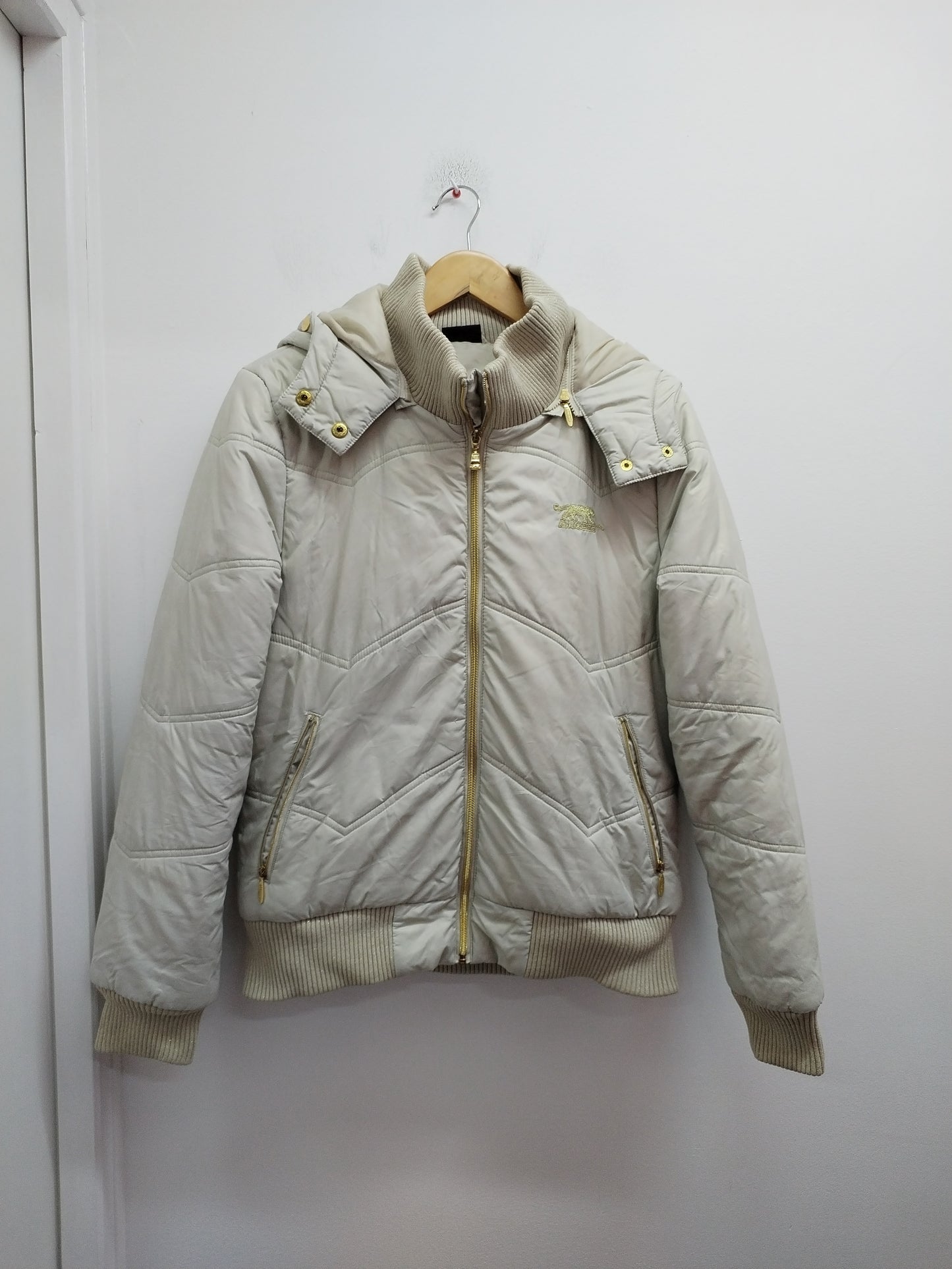 Doudoune Airness beige et dorée Taille XL
