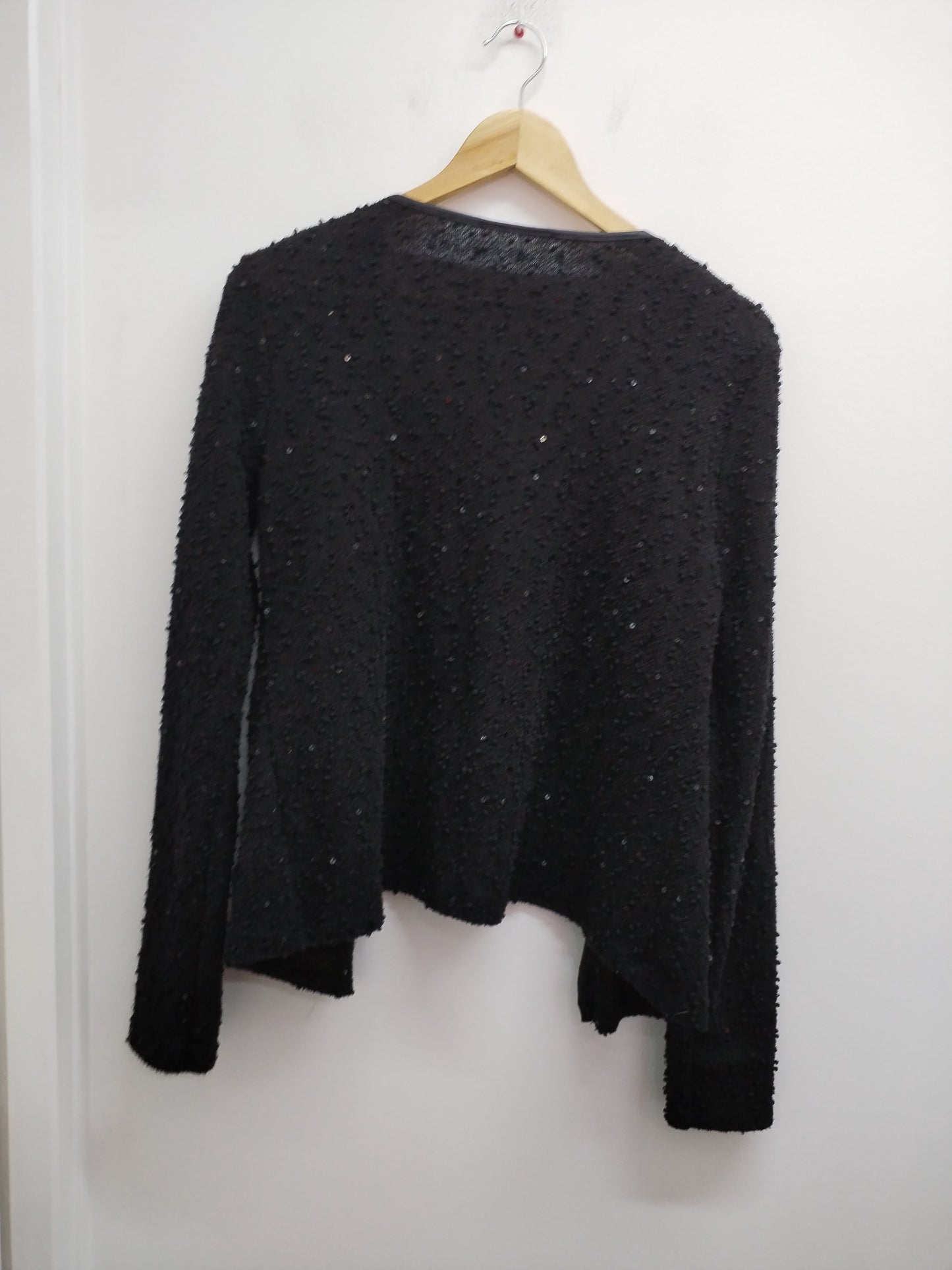 Gilet noir avec sequins Taille M