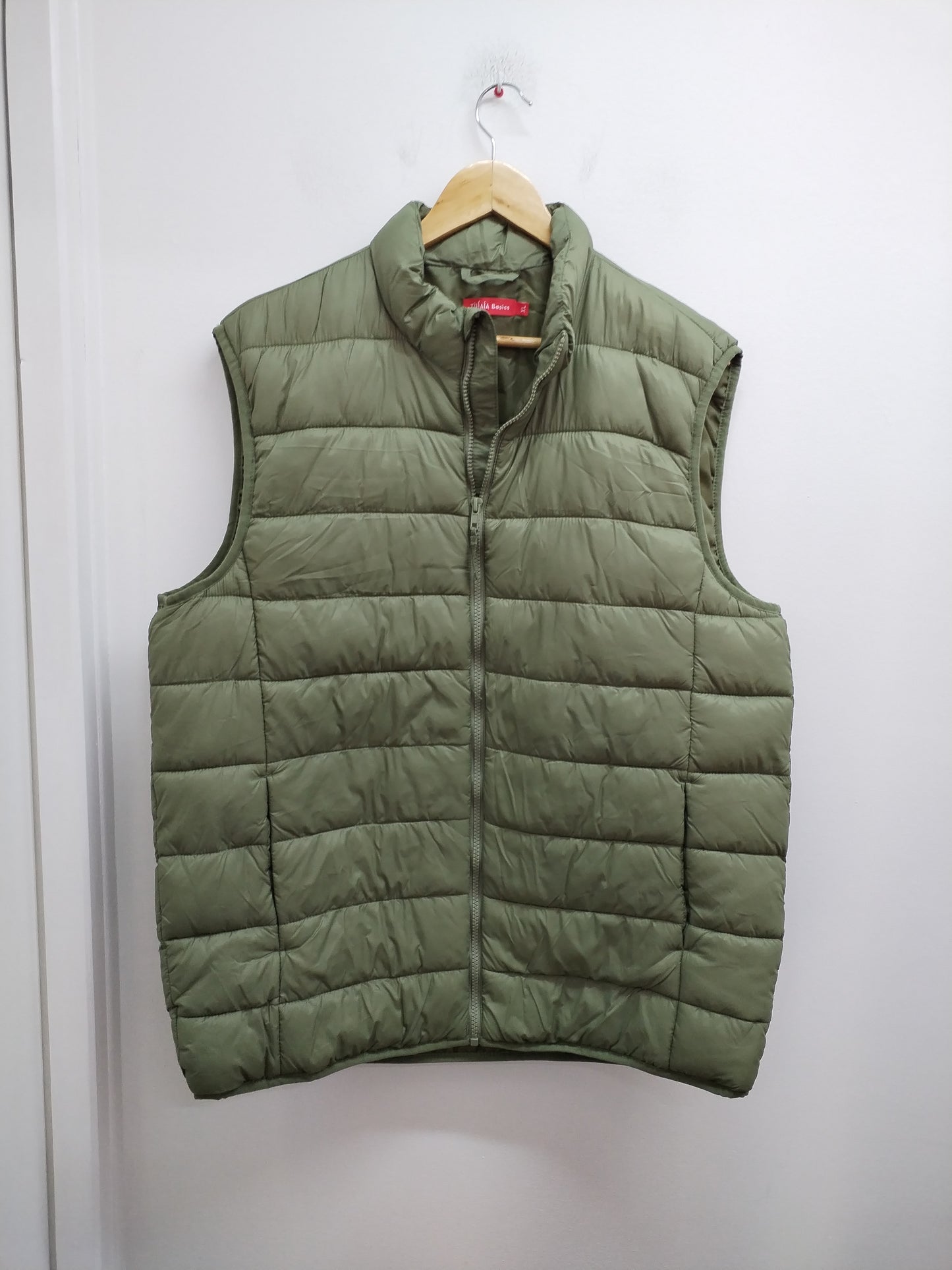 Doudoune sans manche Tissaia kaki Taille XL