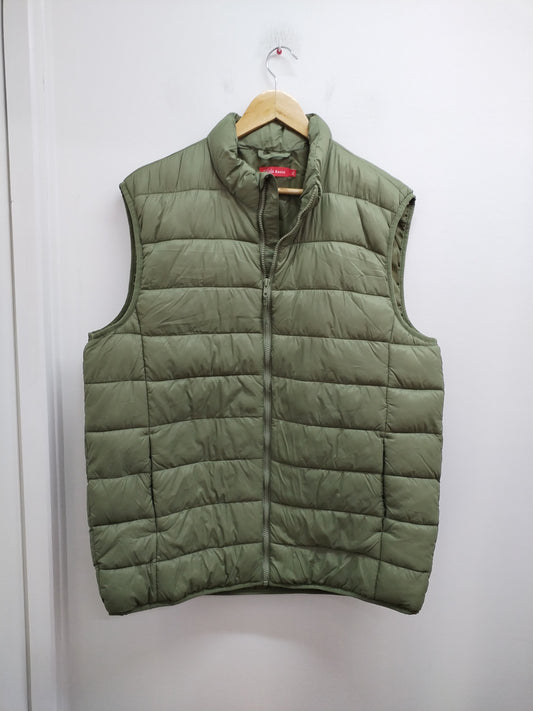 Doudoune sans manche Tissaia kaki Taille XL