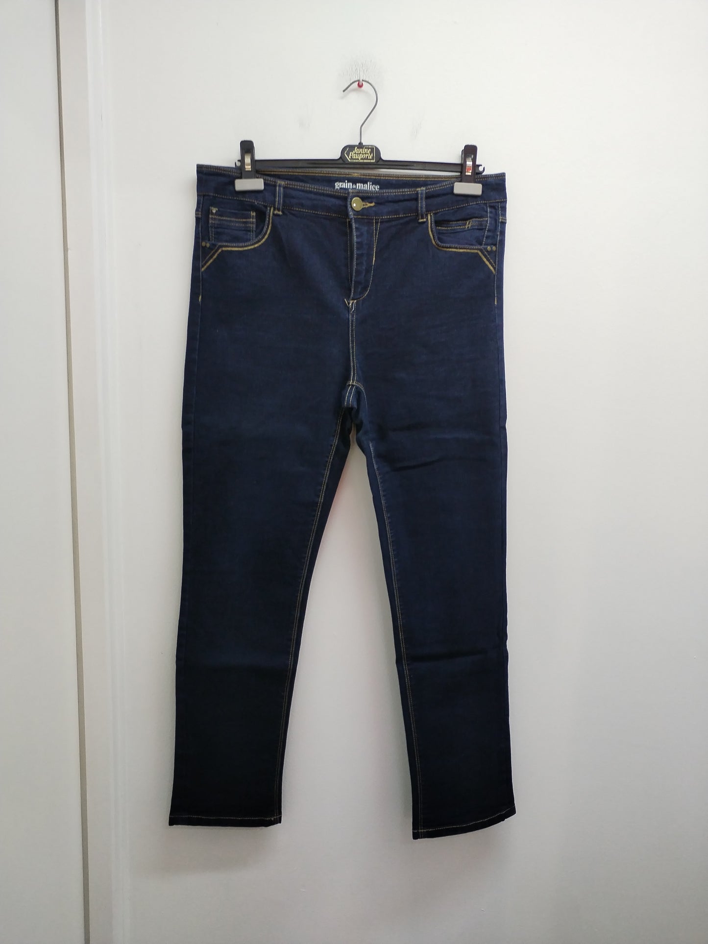 Jeans Grain de Malice bleu foncé Taille 44