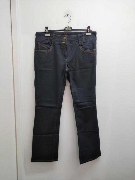 Jeans huilé Patrice Bréal bleu foncé Taille 44