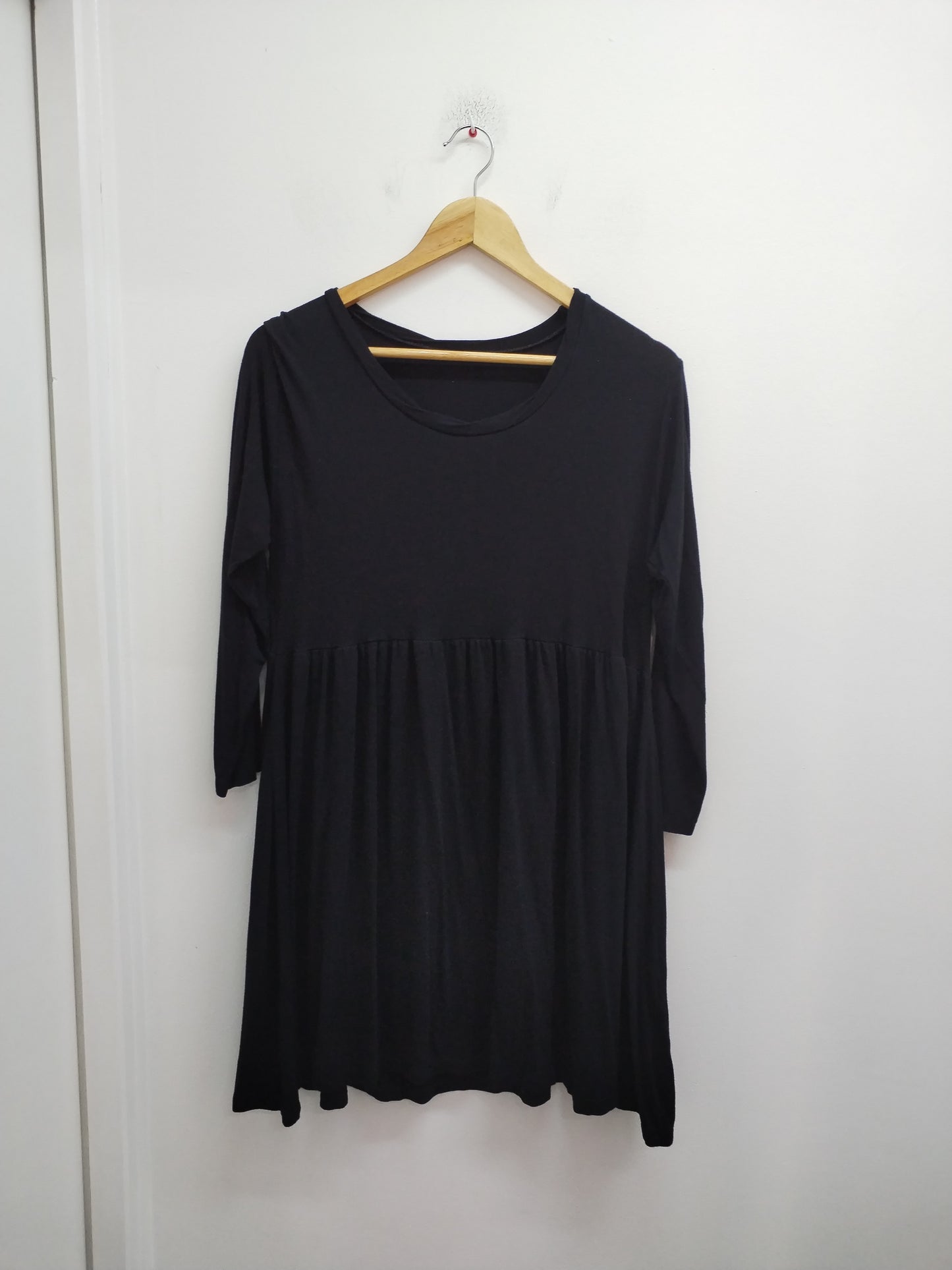 Robe manches longues noire Taille M