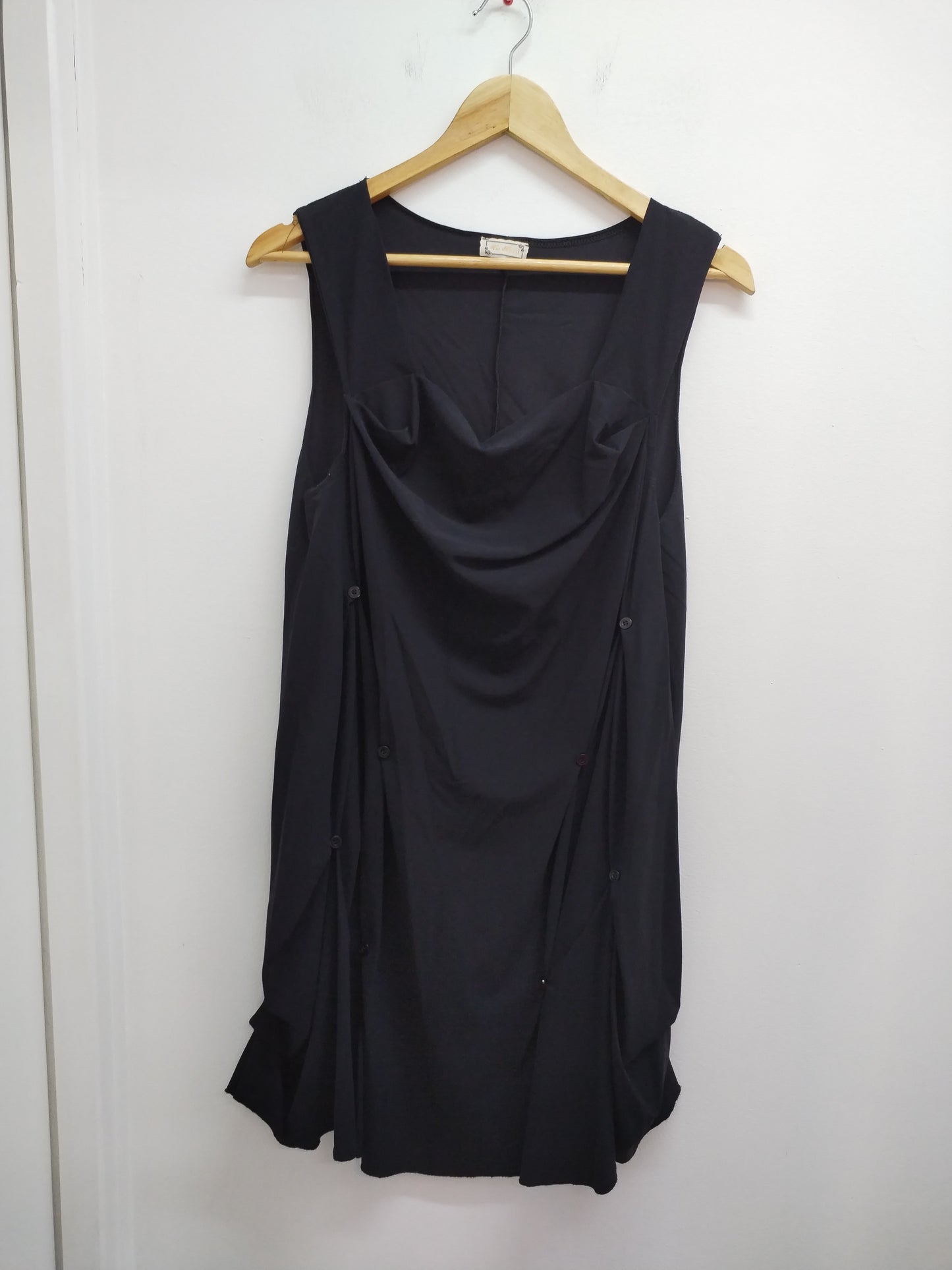 Robe sans manche Fun Kiwi II noire Taille 46