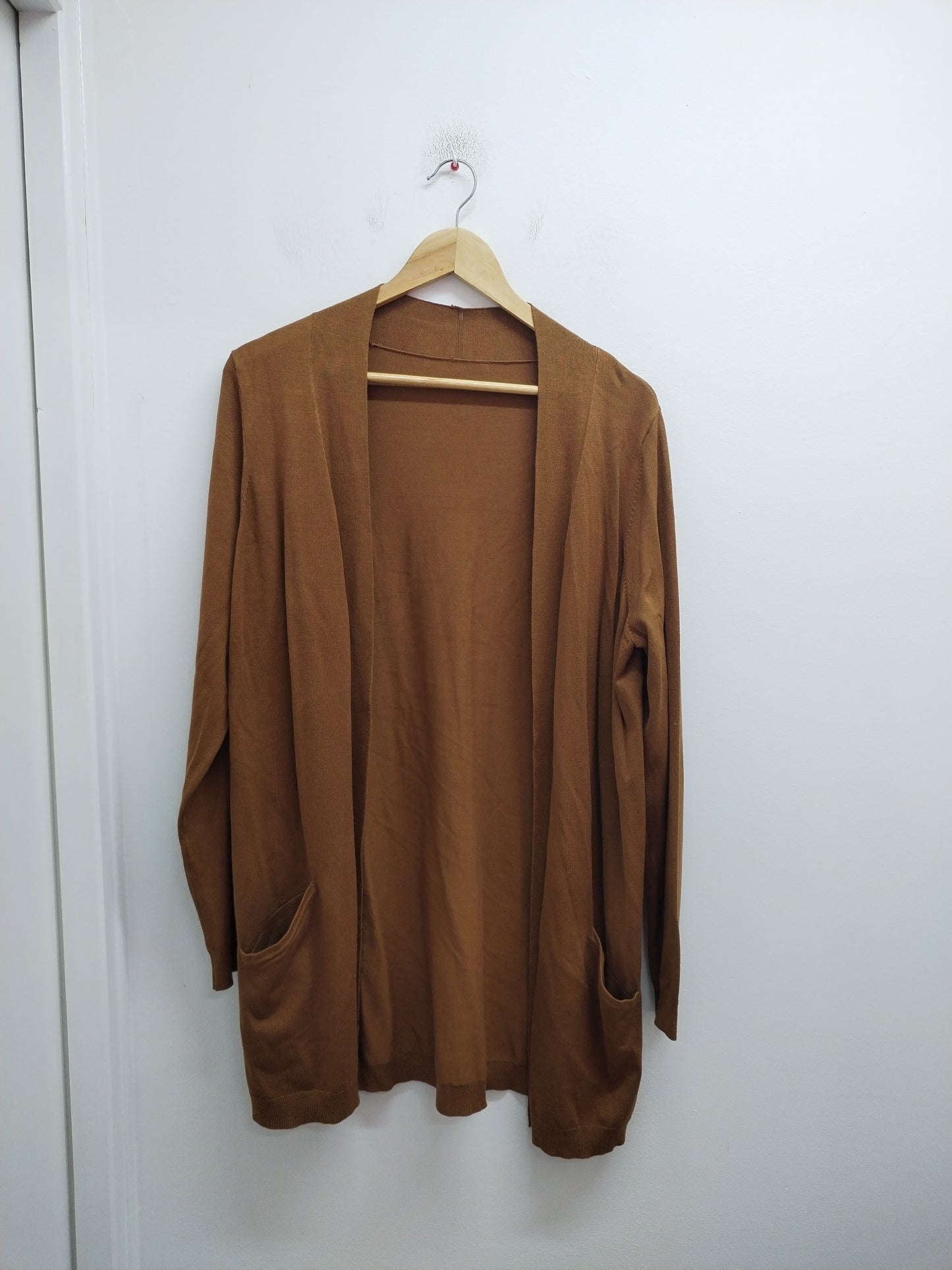 Gilet long marron Taille L