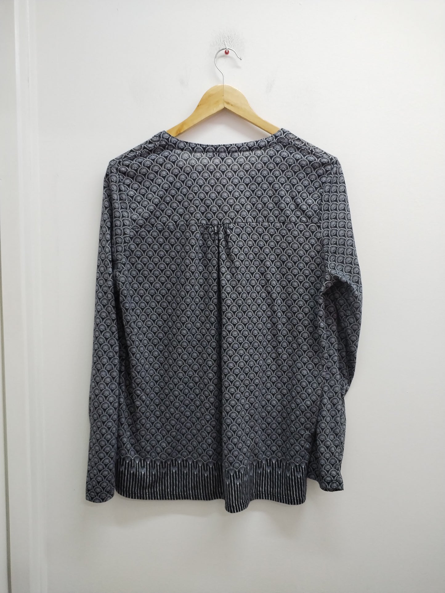 Tunique manches longues imprimée La Halle Taille L