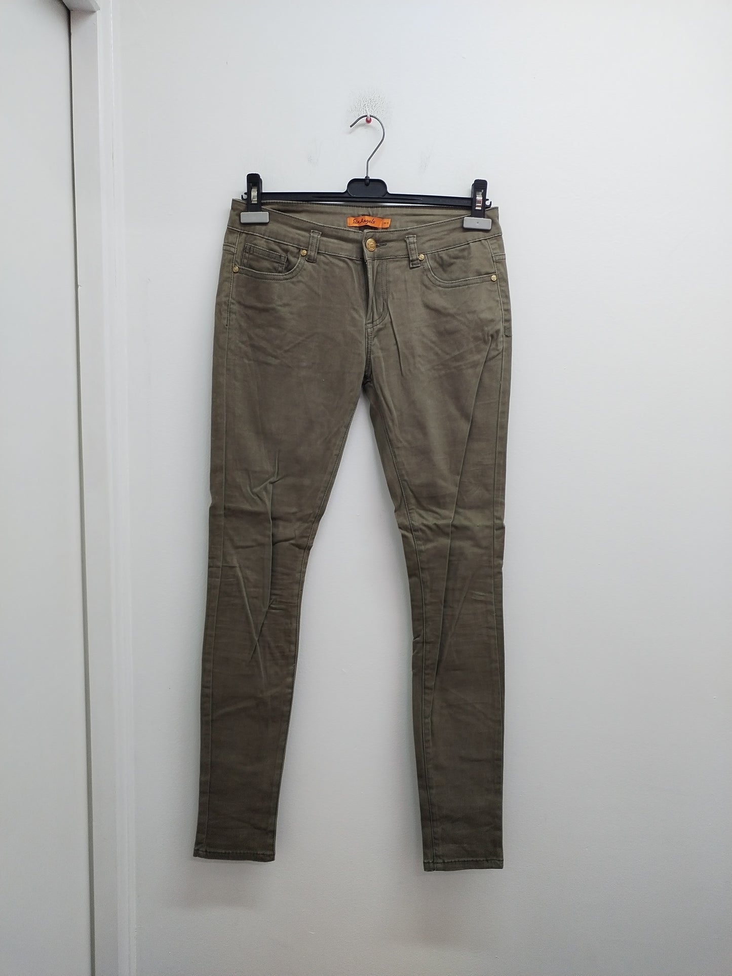 Jeans Six Angels beige foncé Taille 38