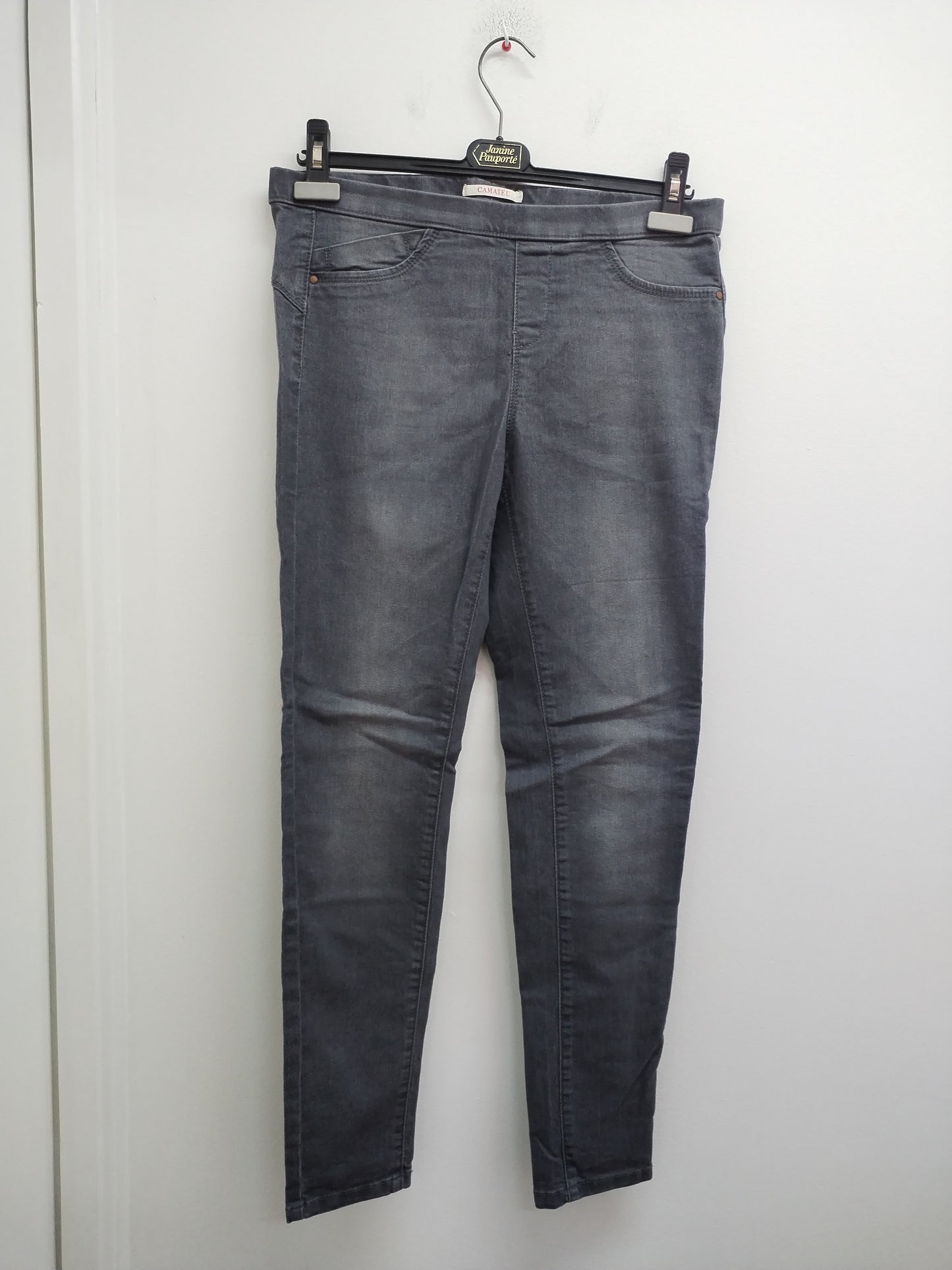 Jegging Camaïeu gris Taille 40