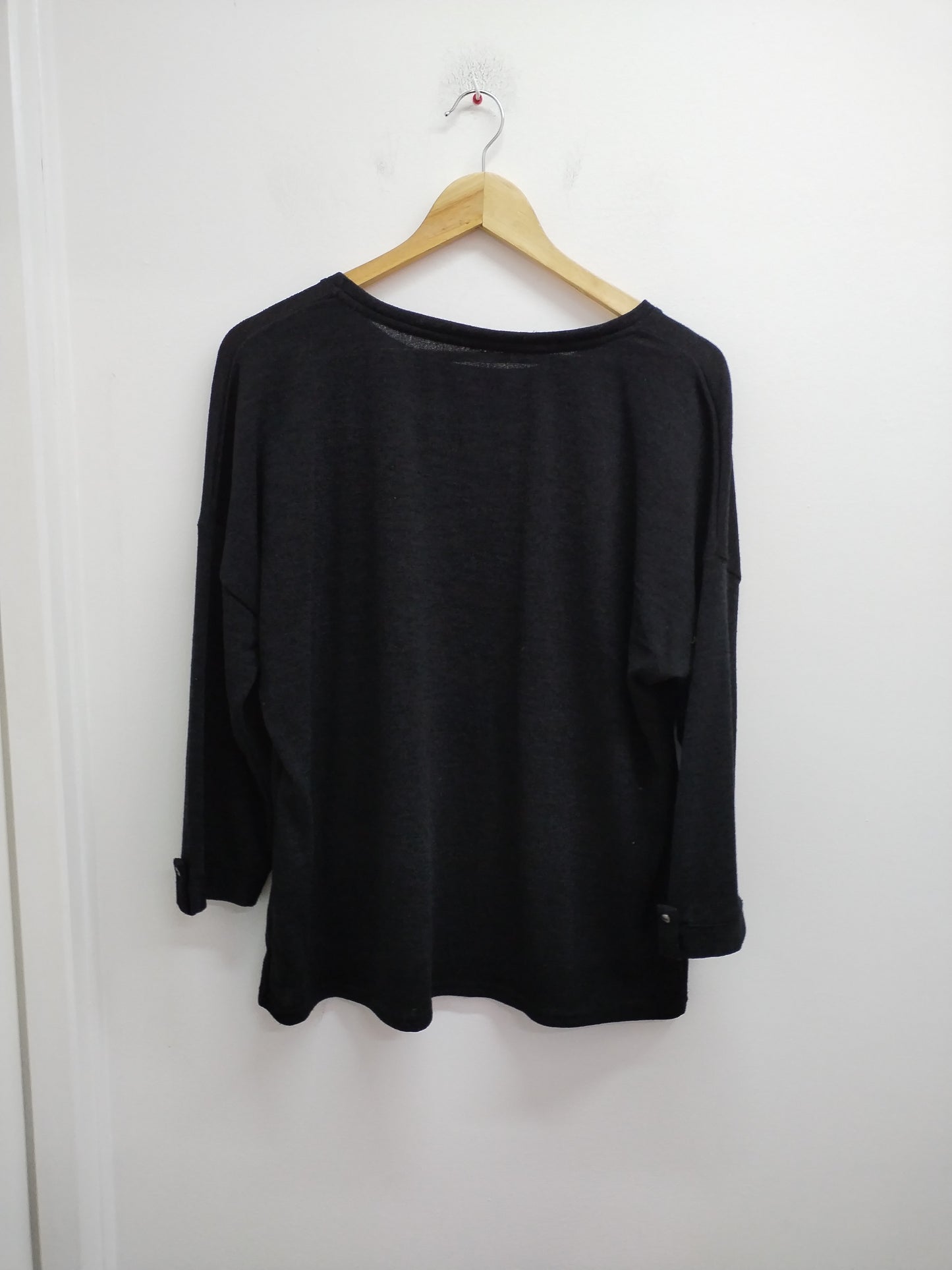 Pull fin manches 3/4 avec strass Taille XL