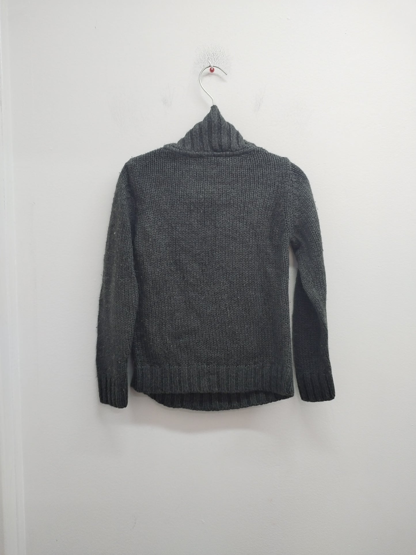 Pull en maille In Extenso gris anthracite Taille 6 Ans
