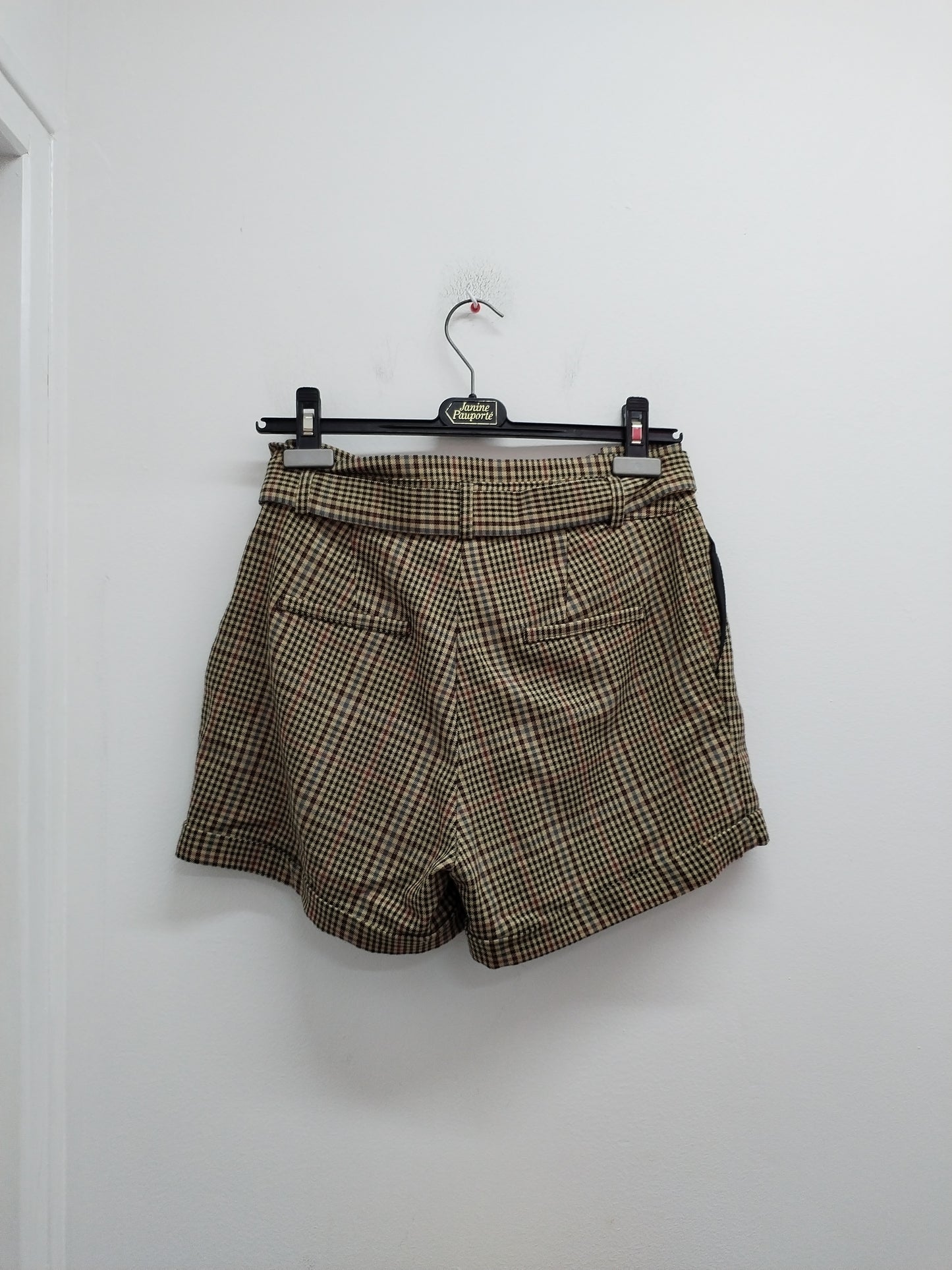 Short Cache-Cache à carreaux Taille 36